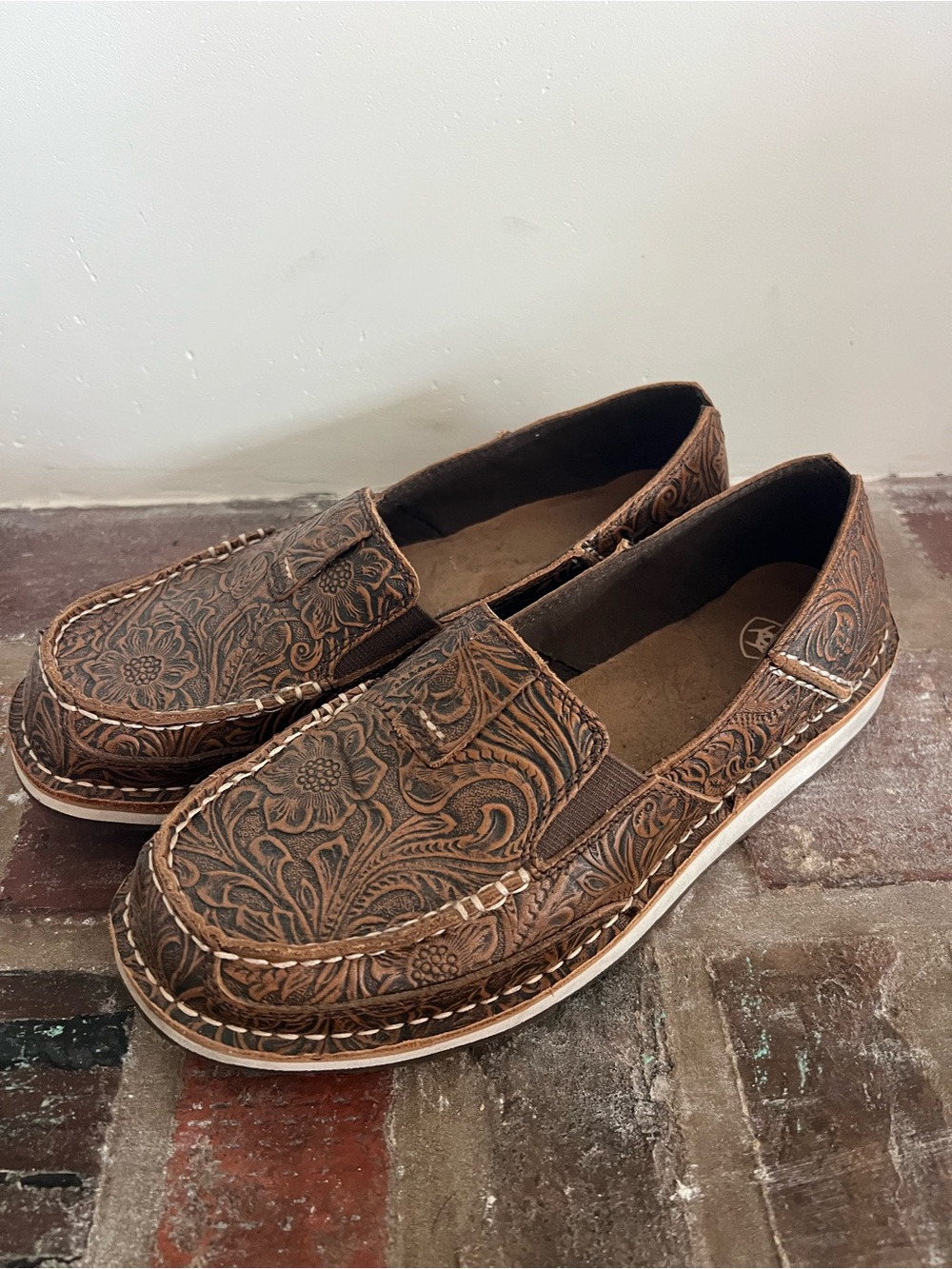 Ariat Floral Loafers
